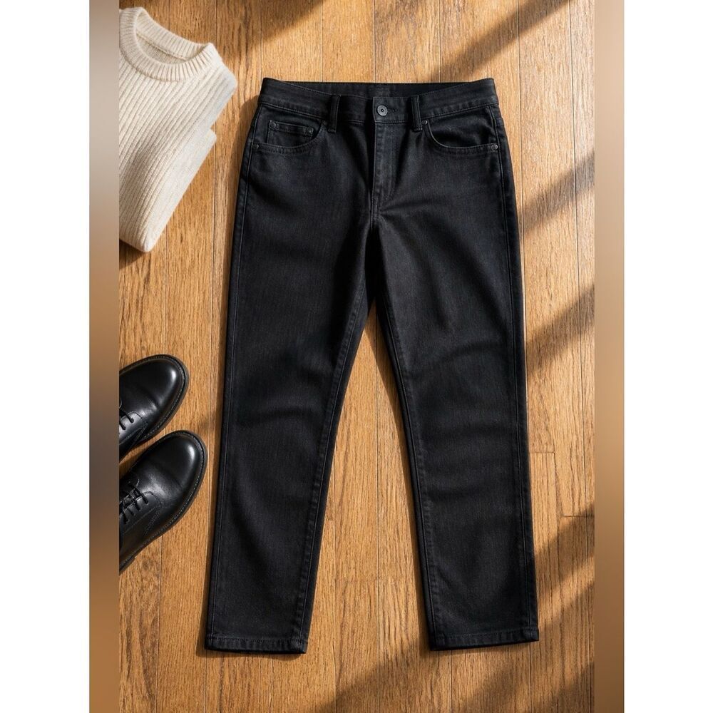 Torrid Women's Crop Bombshell Black Skinny Jeans Size 16 EUC